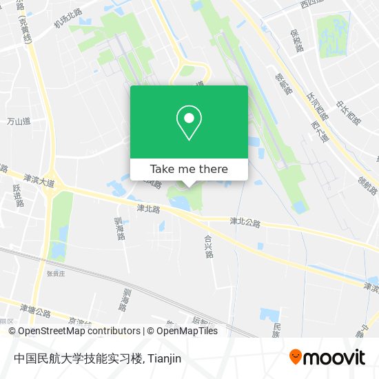 中国民航大学技能实习楼 map