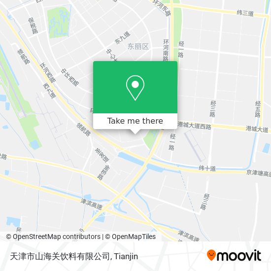 天津市山海关饮料有限公司 map