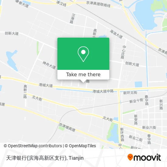 天津银行(滨海高新区支行) map