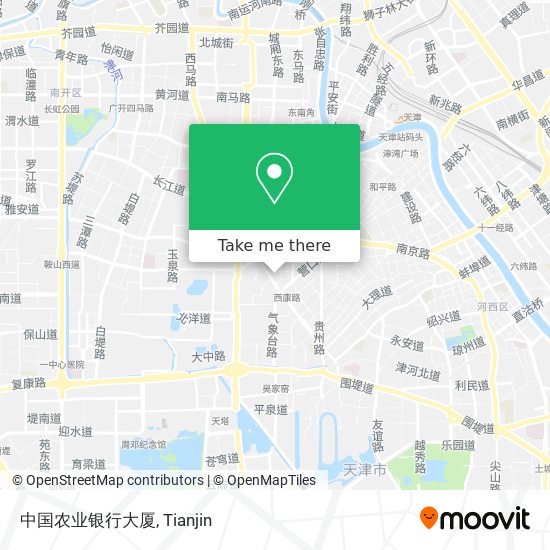 中国农业银行大厦 map