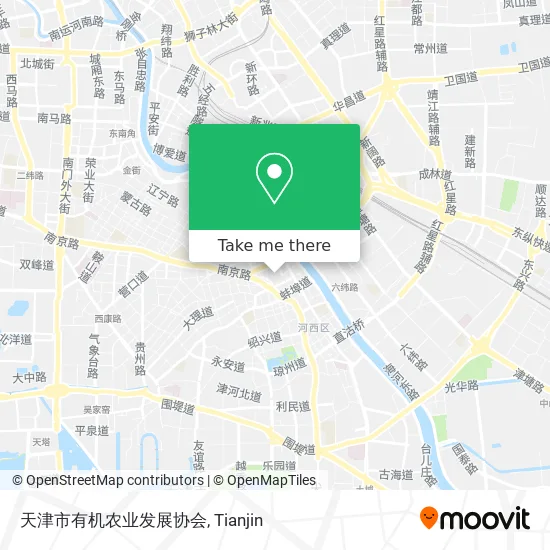 天津市有机农业发展协会 map