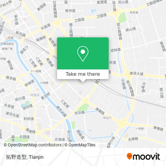 拓野造型 map