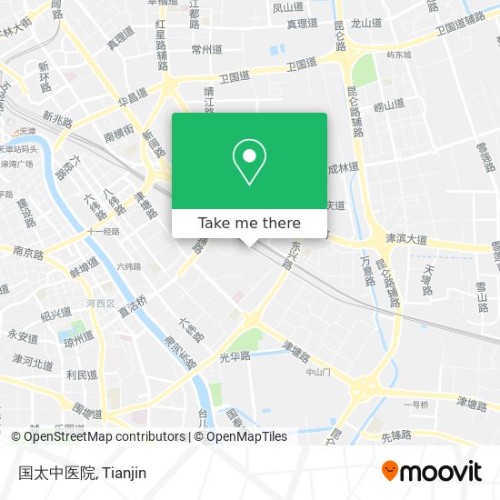 国太中医院 map