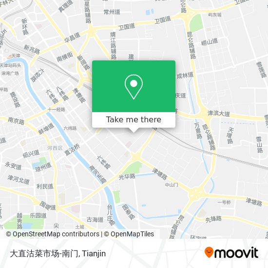 大直沽菜市场-南门 map