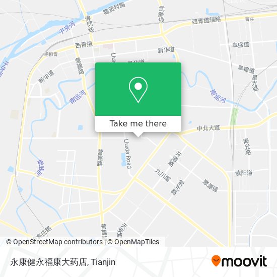 永康健永福康大药店 map