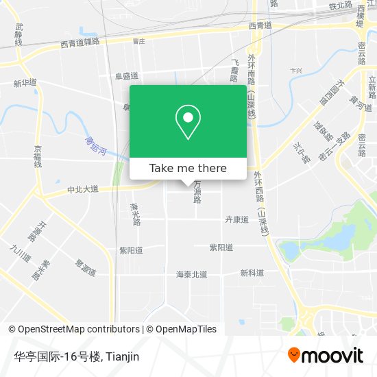 华亭国际-16号楼 map