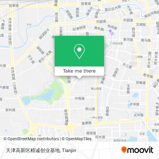 天津高新区精诚创业基地 map