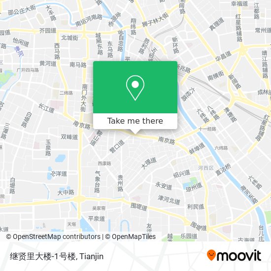 继贤里大楼-1号楼 map