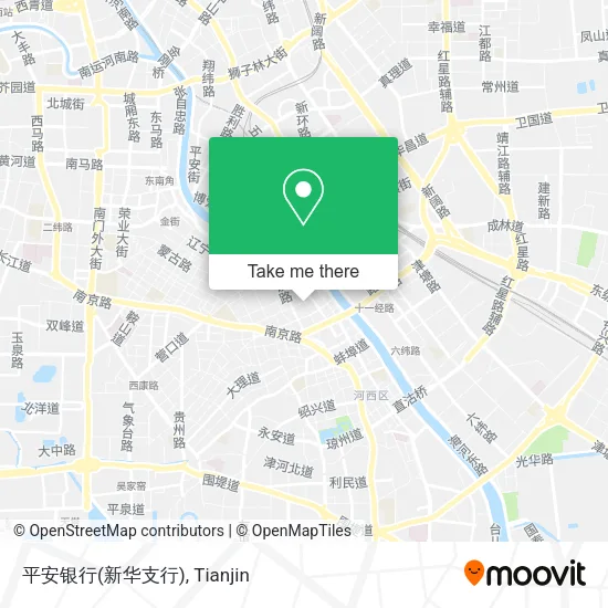 平安银行(新华支行) map