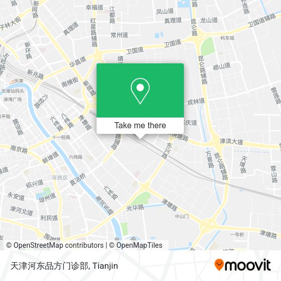天津河东品方门诊部 map