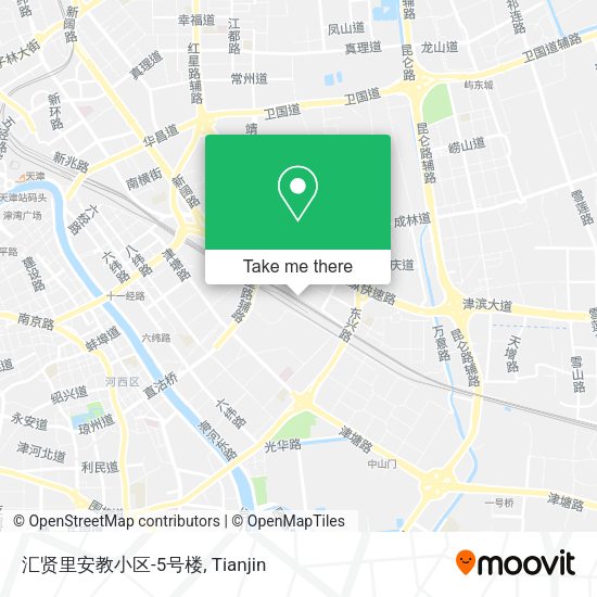 汇贤里安教小区-5号楼 map