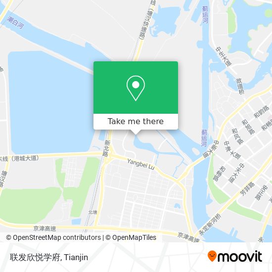 联发欣悦学府 map