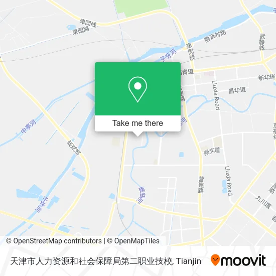 天津市人力资源和社会保障局第二职业技校 map