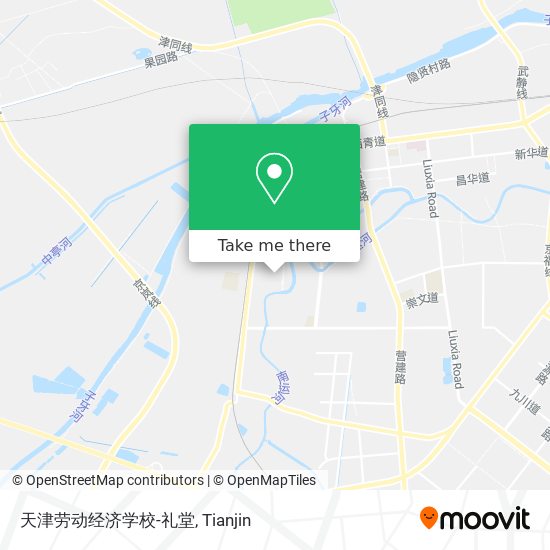 天津劳动经济学校-礼堂 map