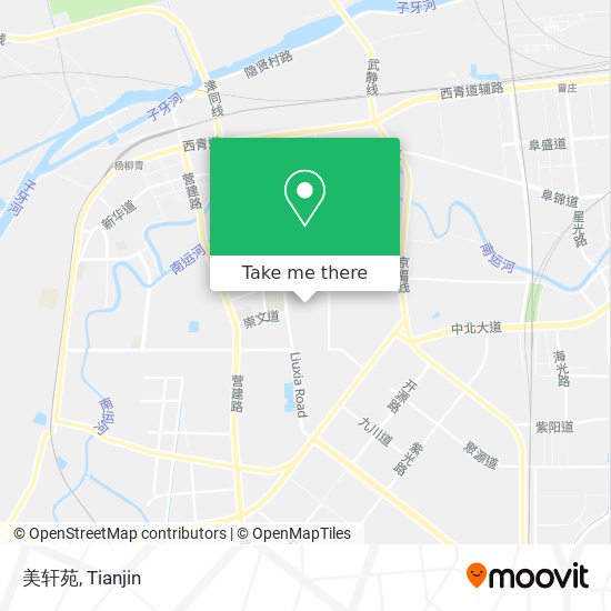 美轩苑 map