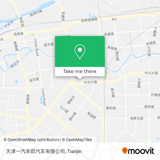 天津一汽丰田汽车有限公司 map