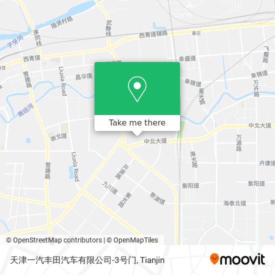 天津一汽丰田汽车有限公司-3号门 map