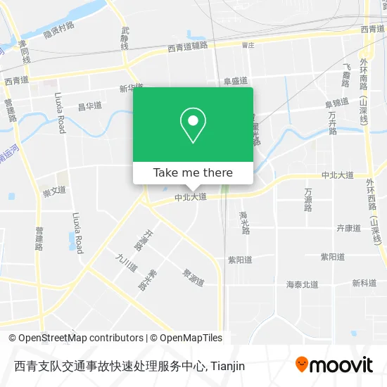 西青支队交通事故快速处理服务中心 map