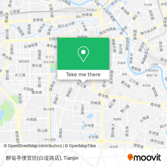醉翁亭便宜坊(白堤路店) map