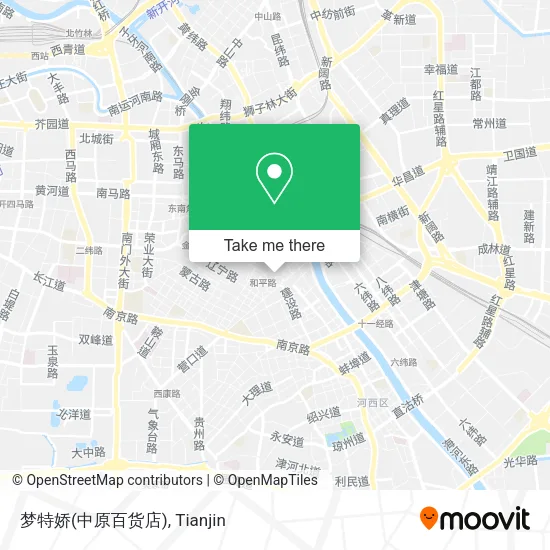 梦特娇(中原百货店) map