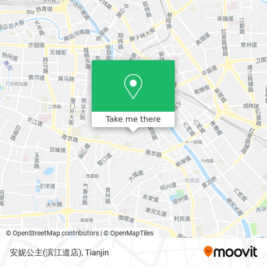 安妮公主(滨江道店) map