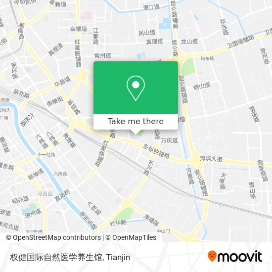 权健国际自然医学养生馆 map