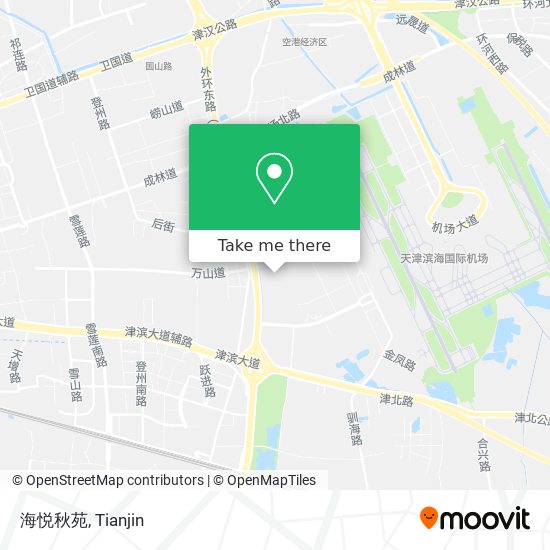 海悦秋苑 map