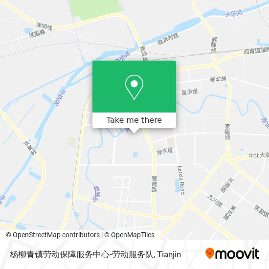 杨柳青镇劳动保障服务中心-劳动服务队 map