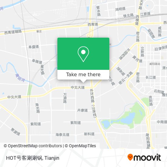 HOT号客涮涮锅 map