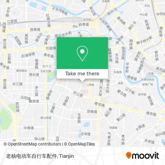 老杨电动车自行车配件 map