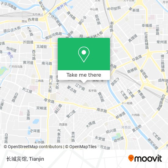 长城宾馆 map