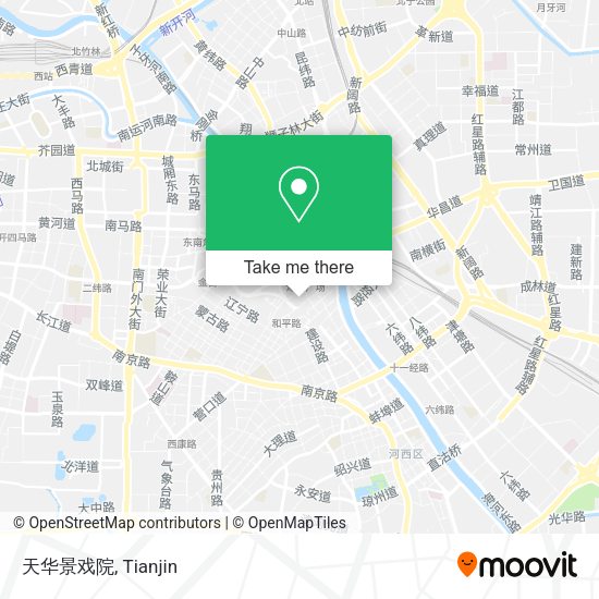 天华景戏院 map