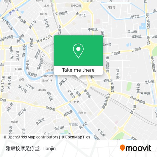 雅康按摩足疗堂 map