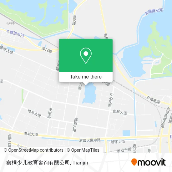 鑫桐少儿教育咨询有限公司 map