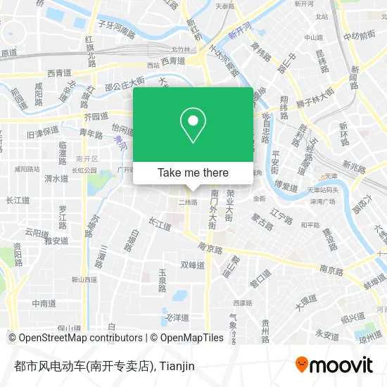 都市风电动车(南开专卖店) map