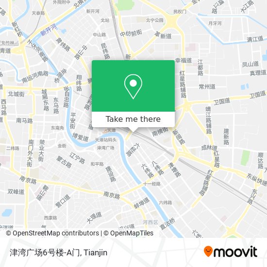 津湾广场6号楼-A门 map