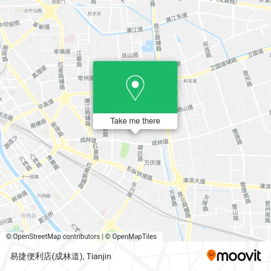 易捷便利店(成林道) map