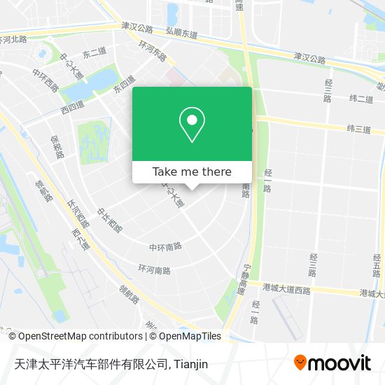 天津太平洋汽车部件有限公司 map