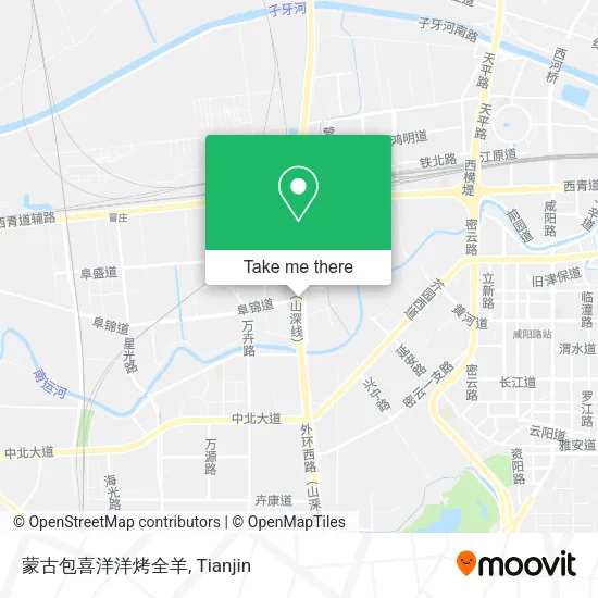 蒙古包喜洋洋烤全羊 map