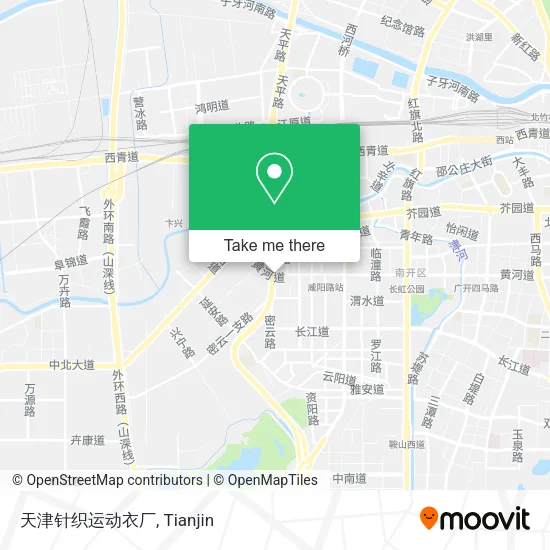 天津针织运动衣厂 map
