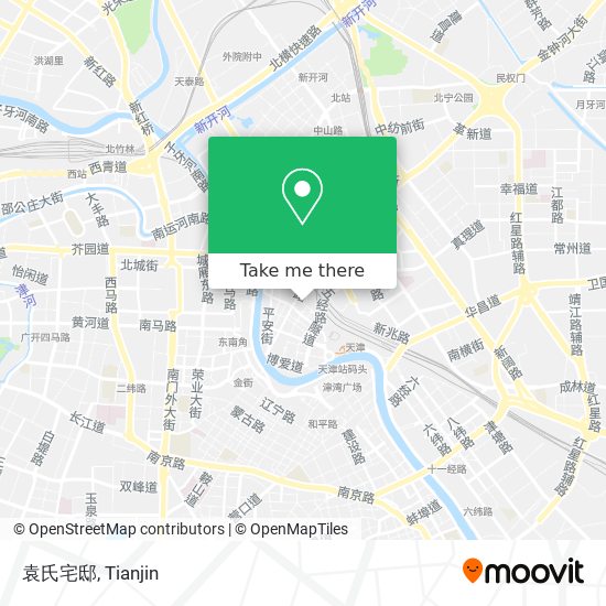 袁氏宅邸 map
