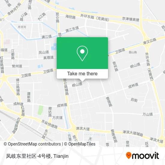 凤岐东里社区-4号楼 map