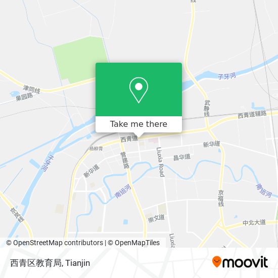 西青区教育局 map