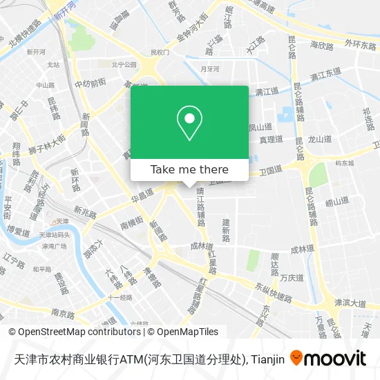 天津市农村商业银行ATM(河东卫国道分理处) map