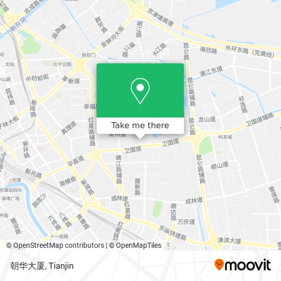 朝华大厦 map