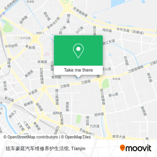 炫车豪庭汽车维修养护生活馆 map