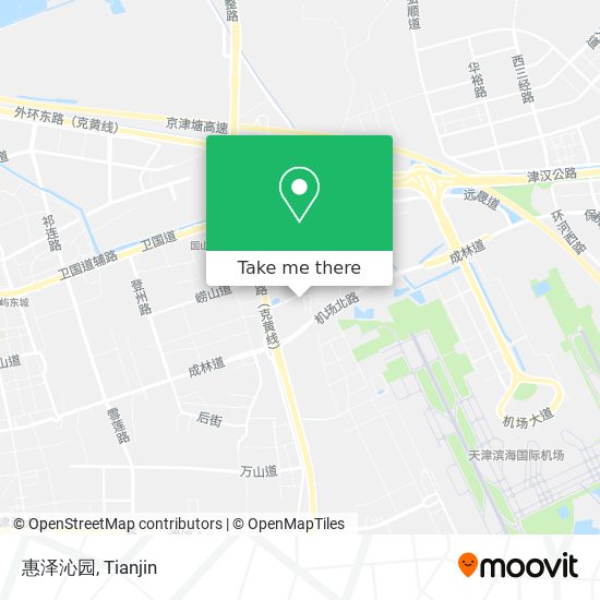 惠泽沁园 map