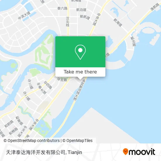 天津泰达海洋开发有限公司 map