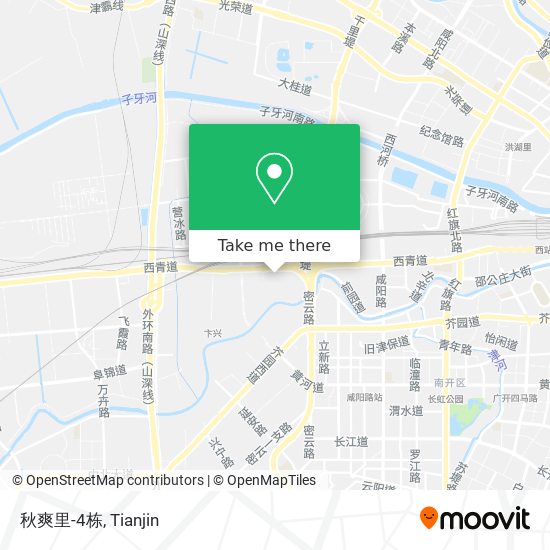 秋爽里-4栋 map