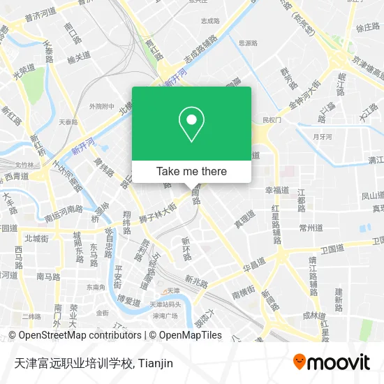 天津富远职业培训学校 map